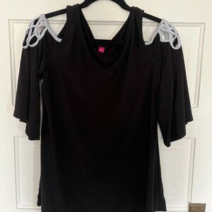 Strappy Flare Pullover Top